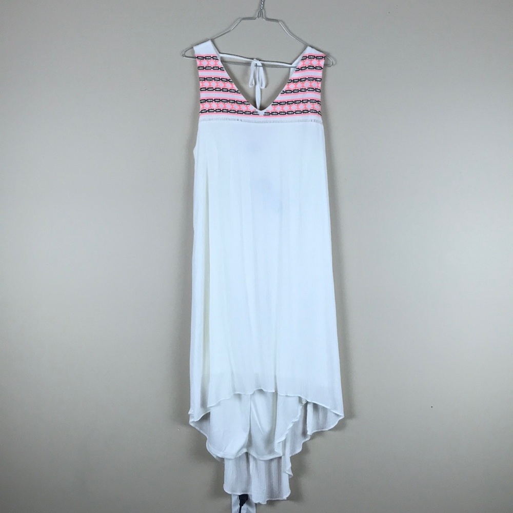 Apt 9 NWT High Low Dress Embroidered